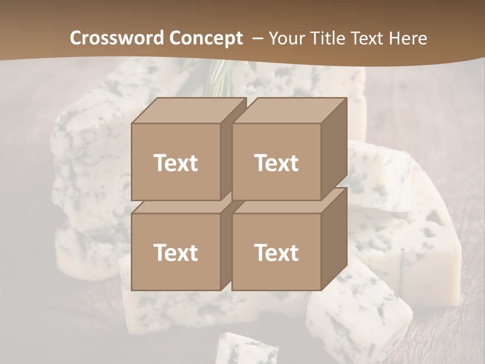 Cheese Gourmet Slice PowerPoint Template