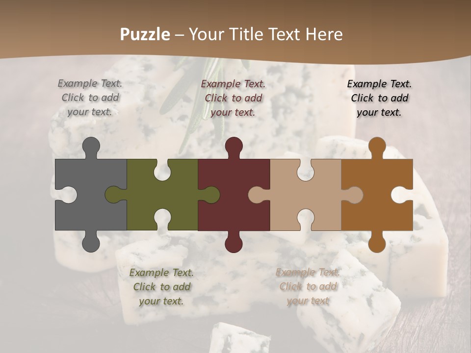 Cheese Gourmet Slice PowerPoint Template