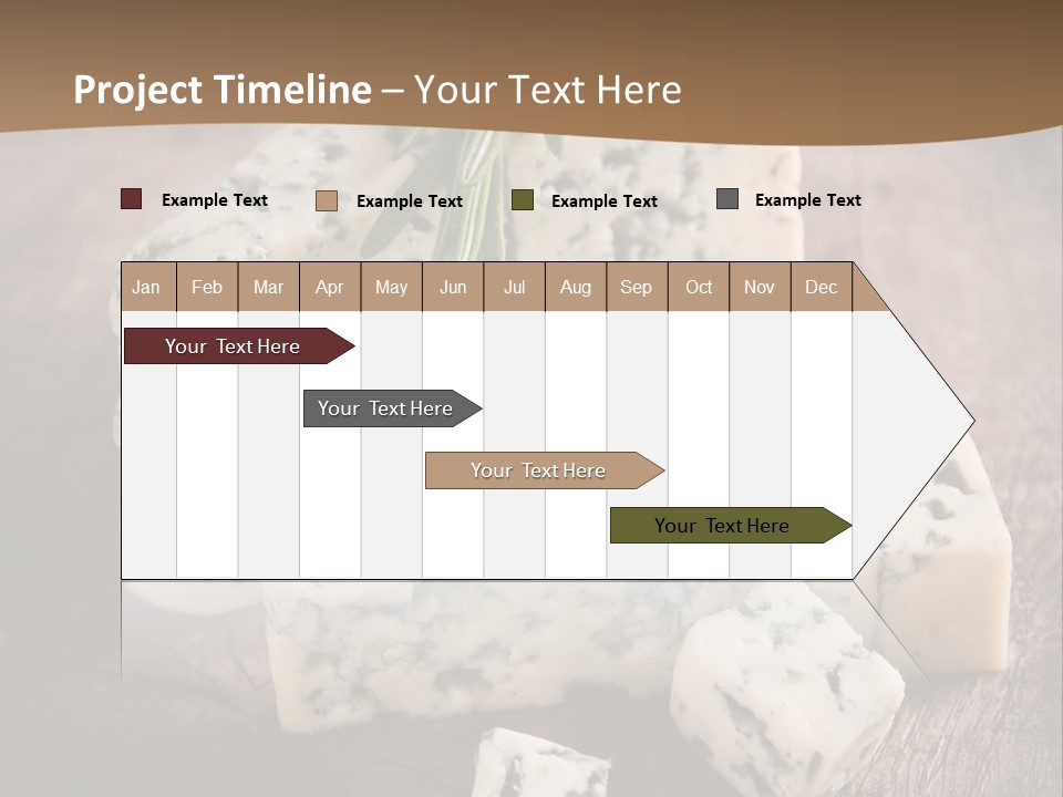 Cheese Gourmet Slice PowerPoint Template