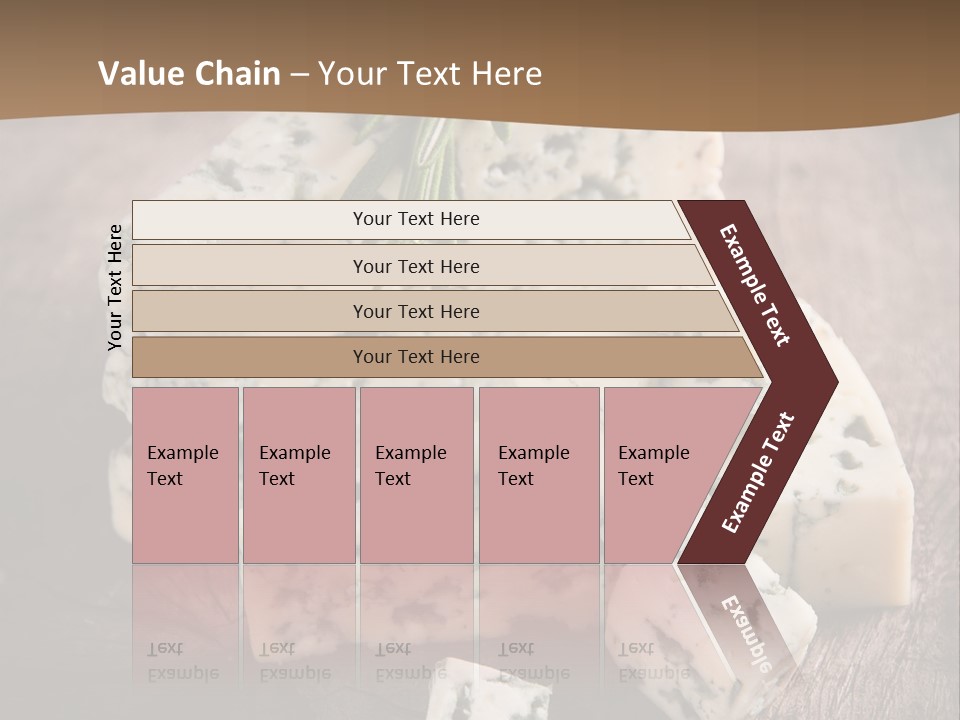 Cheese Gourmet Slice PowerPoint Template