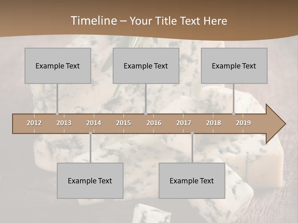 Cheese Gourmet Slice PowerPoint Template