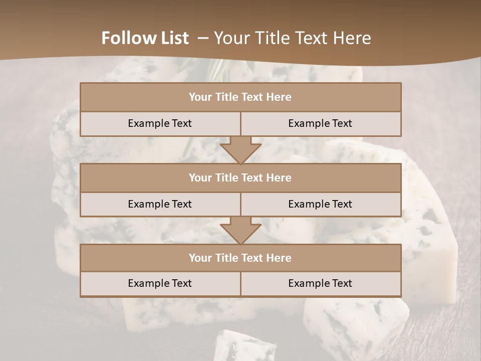 Cheese Gourmet Slice PowerPoint Template