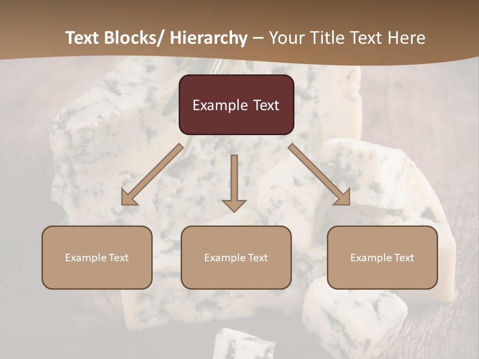 Cheese Gourmet Slice PowerPoint Template