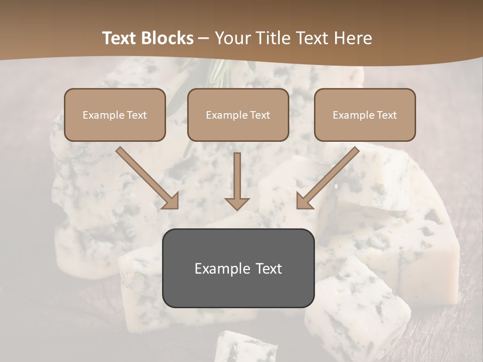 Cheese Gourmet Slice PowerPoint Template