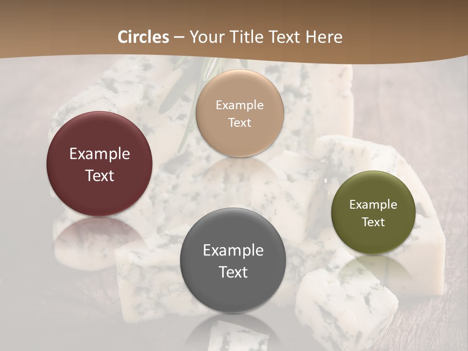 Cheese Gourmet Slice PowerPoint Template