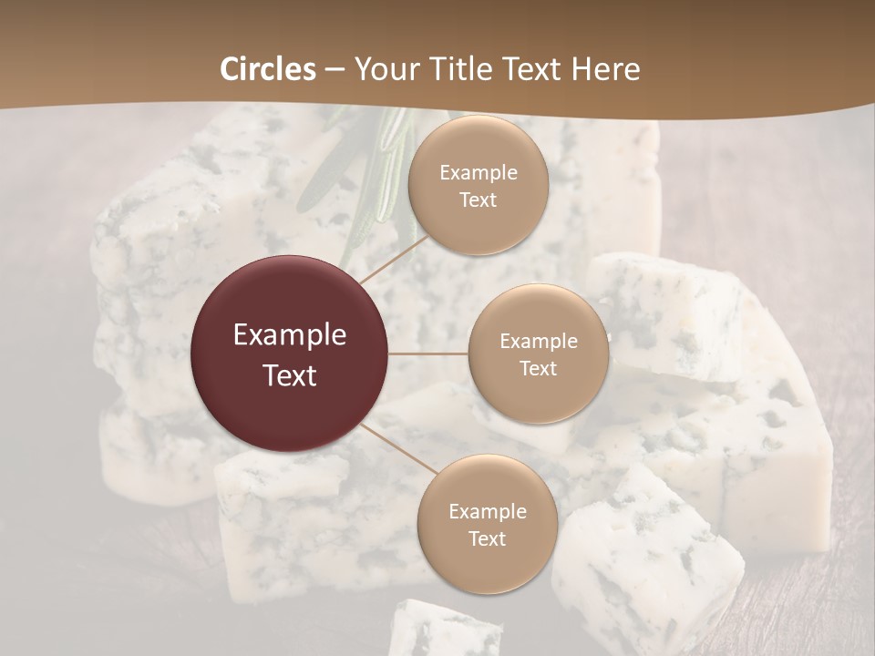 Cheese Gourmet Slice PowerPoint Template