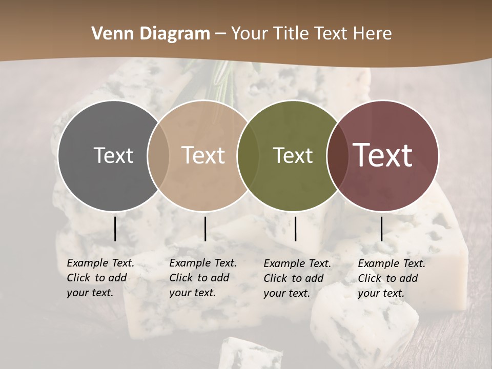 Cheese Gourmet Slice PowerPoint Template