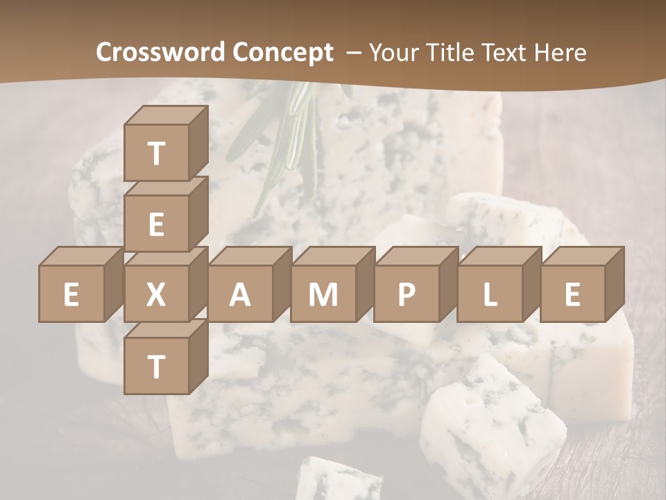 Cheese Gourmet Slice PowerPoint Template