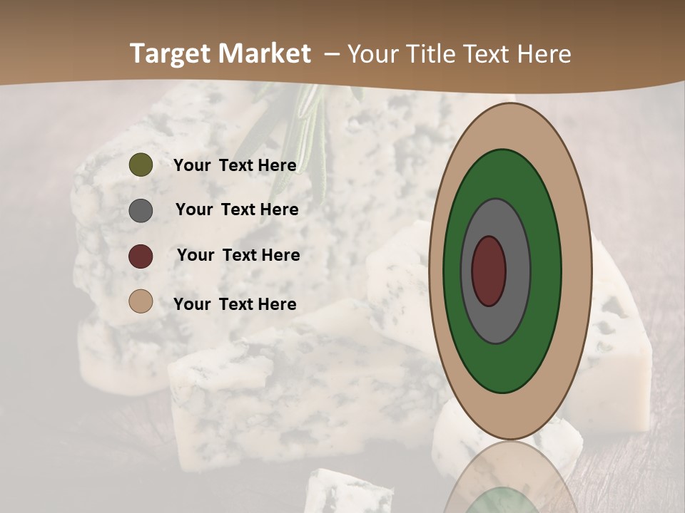 Cheese Gourmet Slice PowerPoint Template