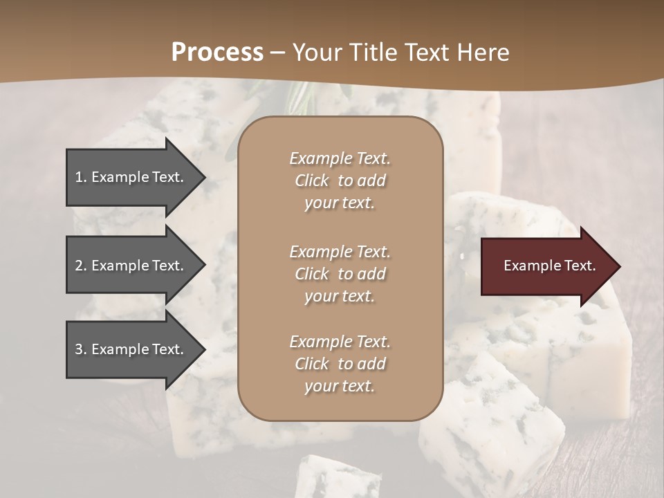 Cheese Gourmet Slice PowerPoint Template