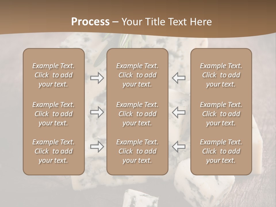 Cheese Gourmet Slice PowerPoint Template