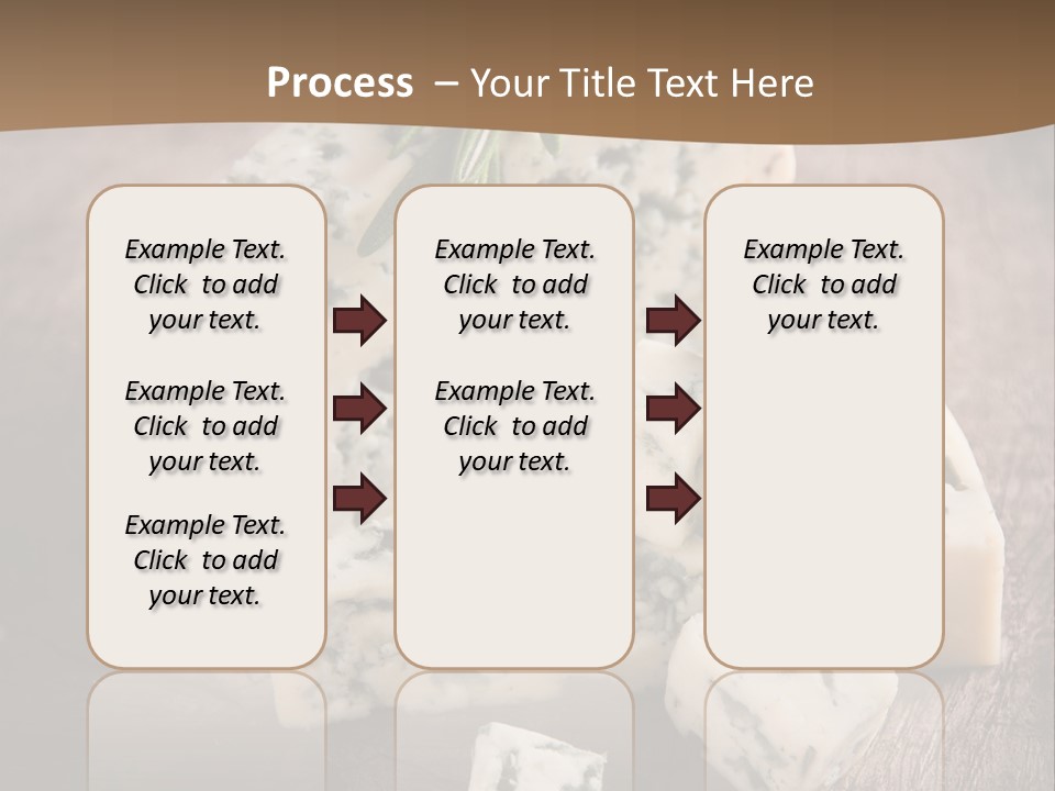 Cheese Gourmet Slice PowerPoint Template