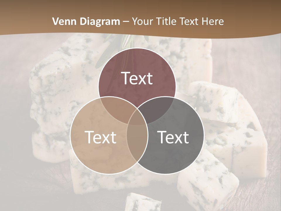 Cheese Gourmet Slice PowerPoint Template