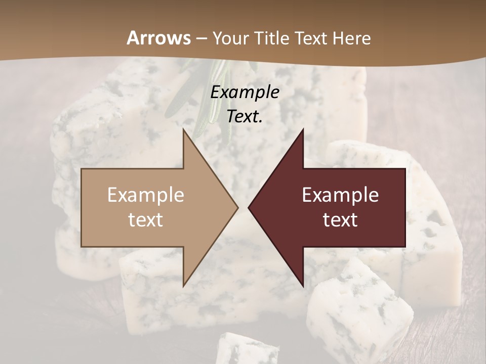 Cheese Gourmet Slice PowerPoint Template