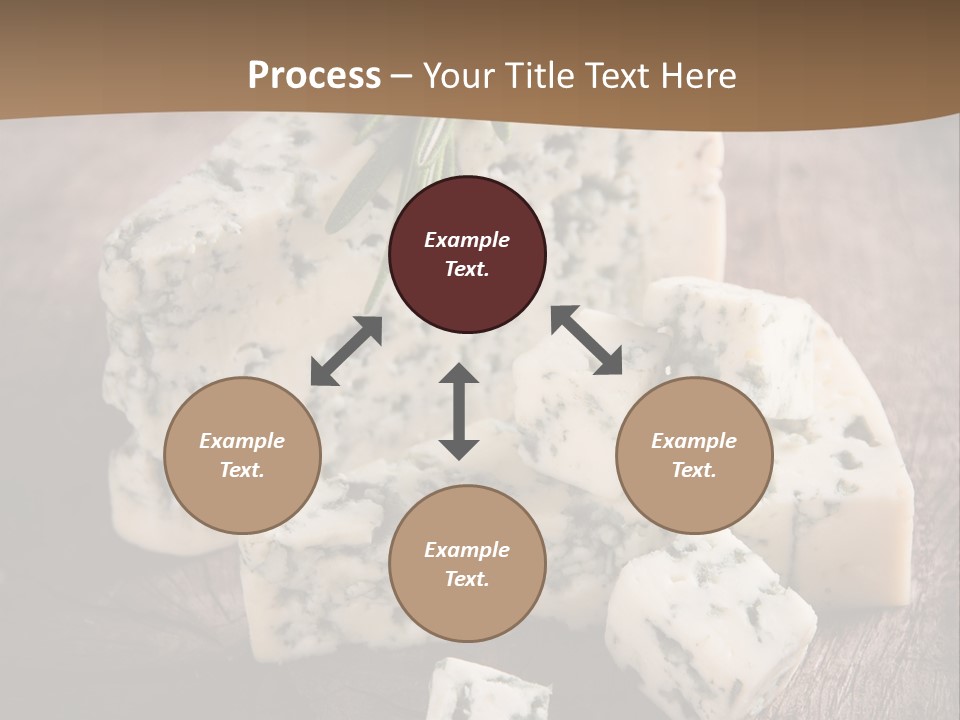 Cheese Gourmet Slice PowerPoint Template