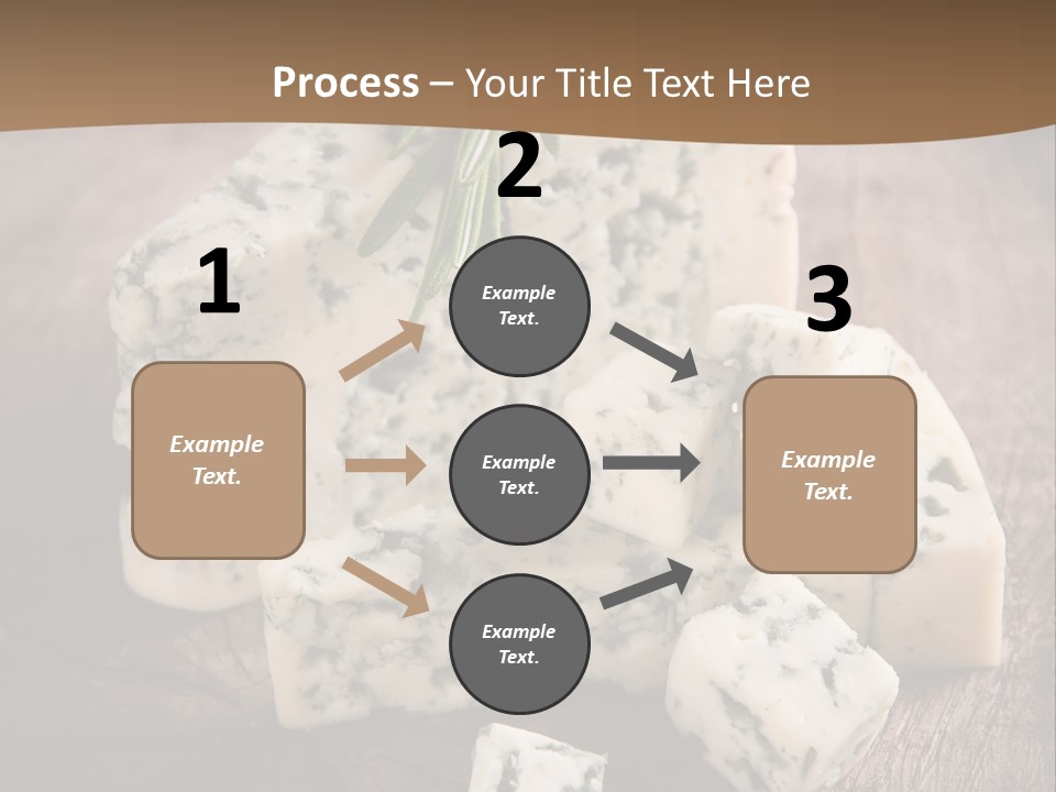 Cheese Gourmet Slice PowerPoint Template