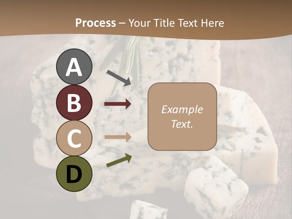 Cheese Gourmet Slice PowerPoint Template