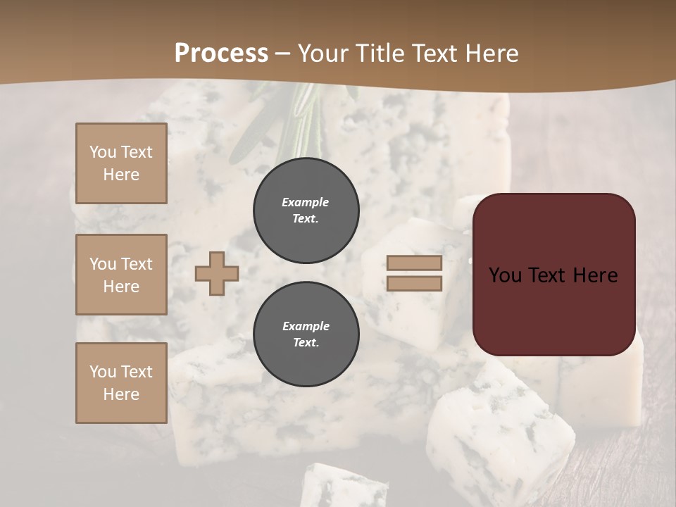 Cheese Gourmet Slice PowerPoint Template