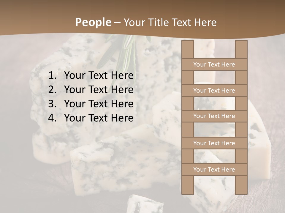 Cheese Gourmet Slice PowerPoint Template