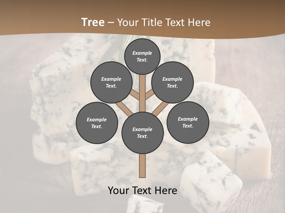Cheese Gourmet Slice PowerPoint Template