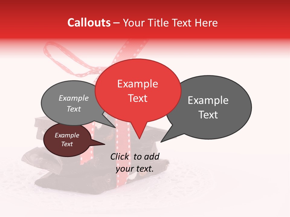 Hard Confectionery Chunks PowerPoint Template