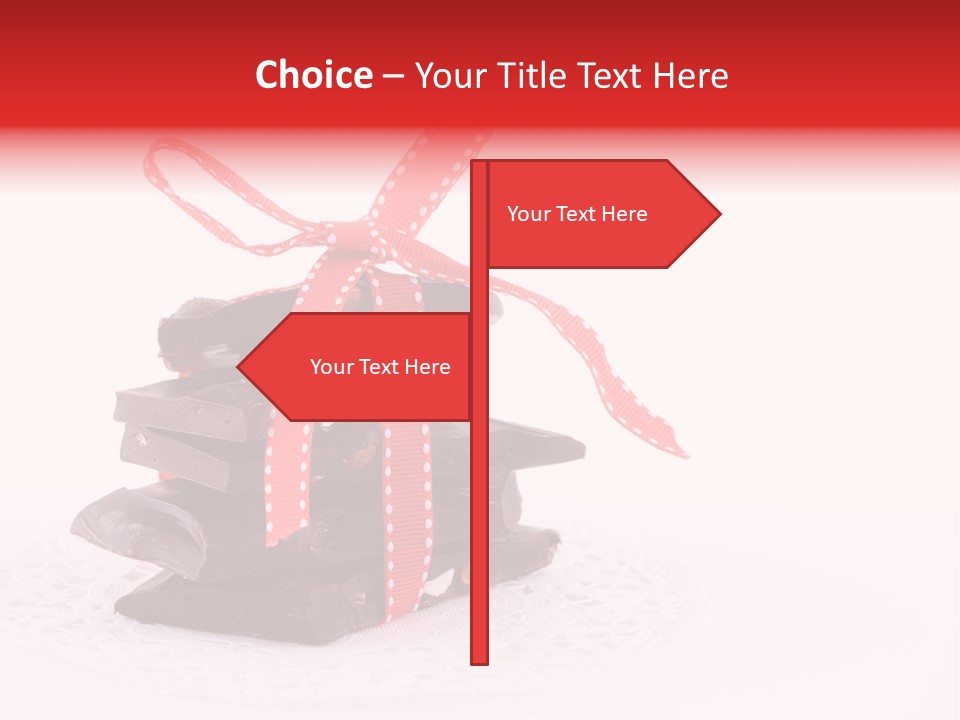 Hard Confectionery Chunks PowerPoint Template