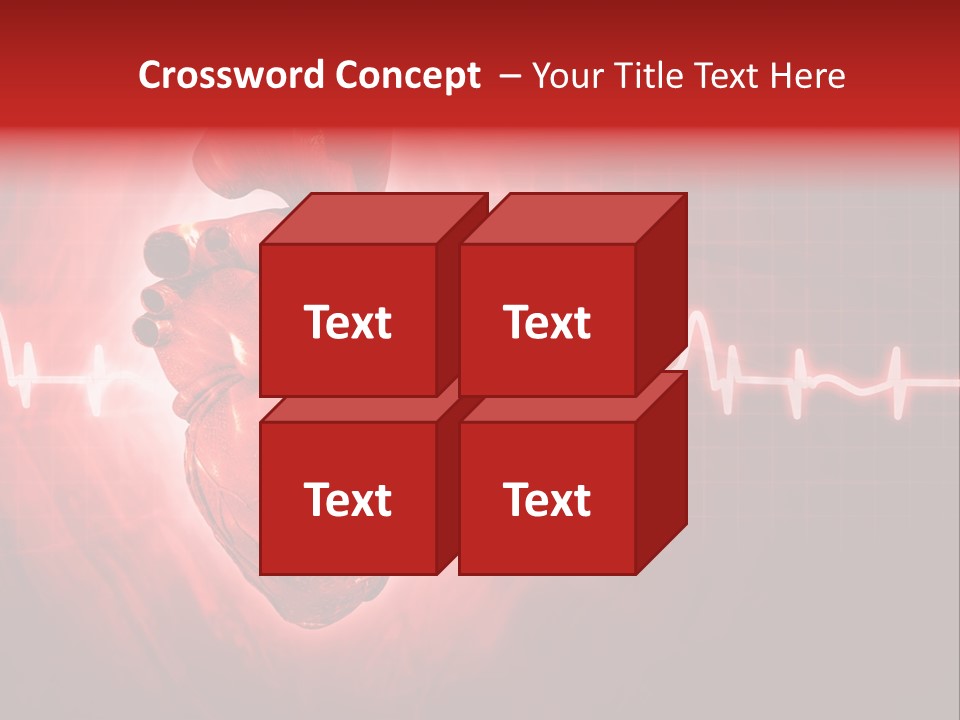 Pulse Medicine Crystal PowerPoint Template