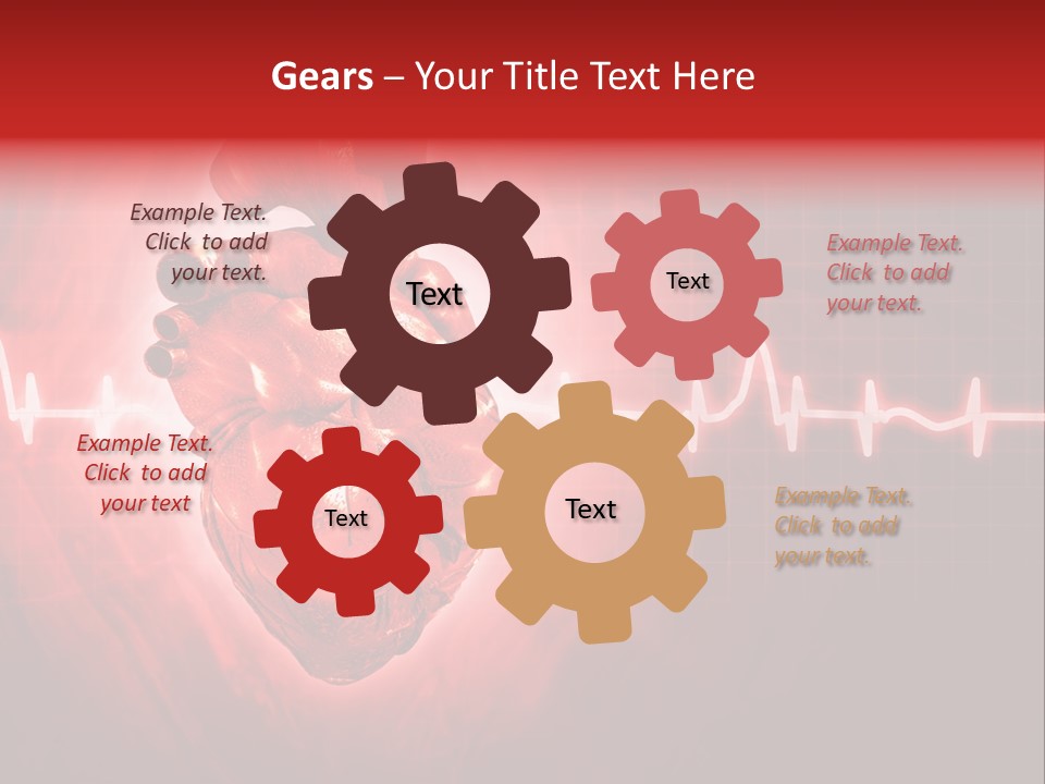 Pulse Medicine Crystal PowerPoint Template