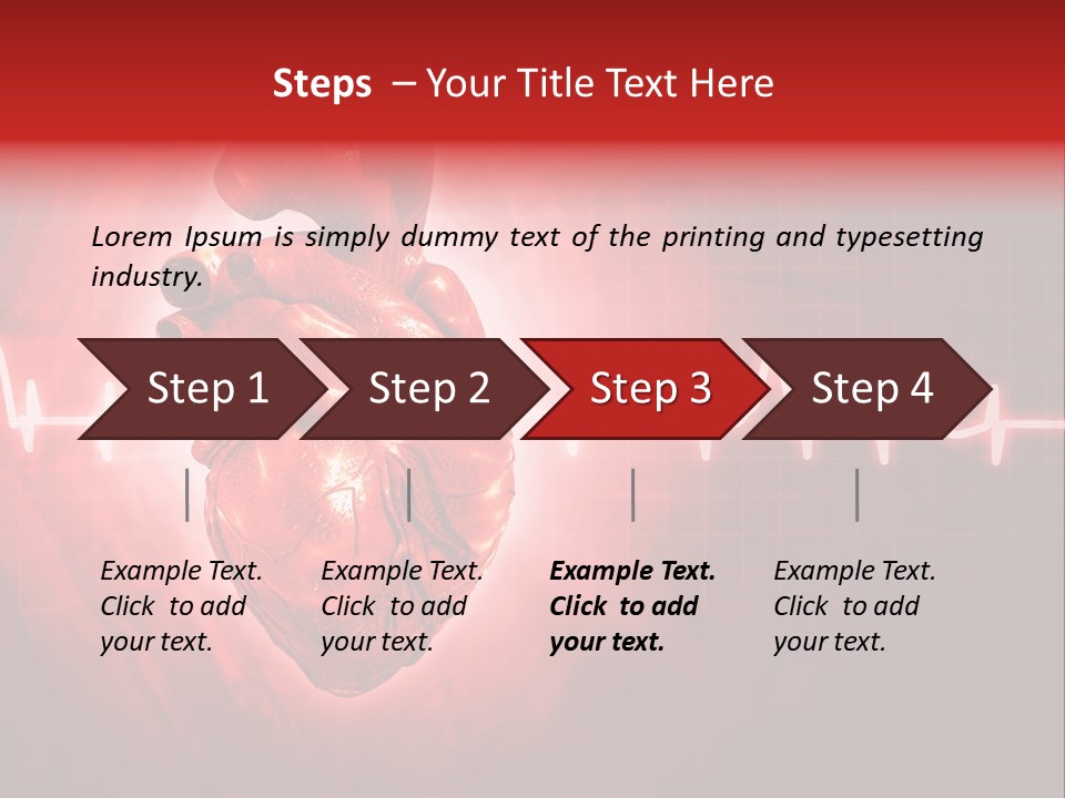 Pulse Medicine Crystal PowerPoint Template