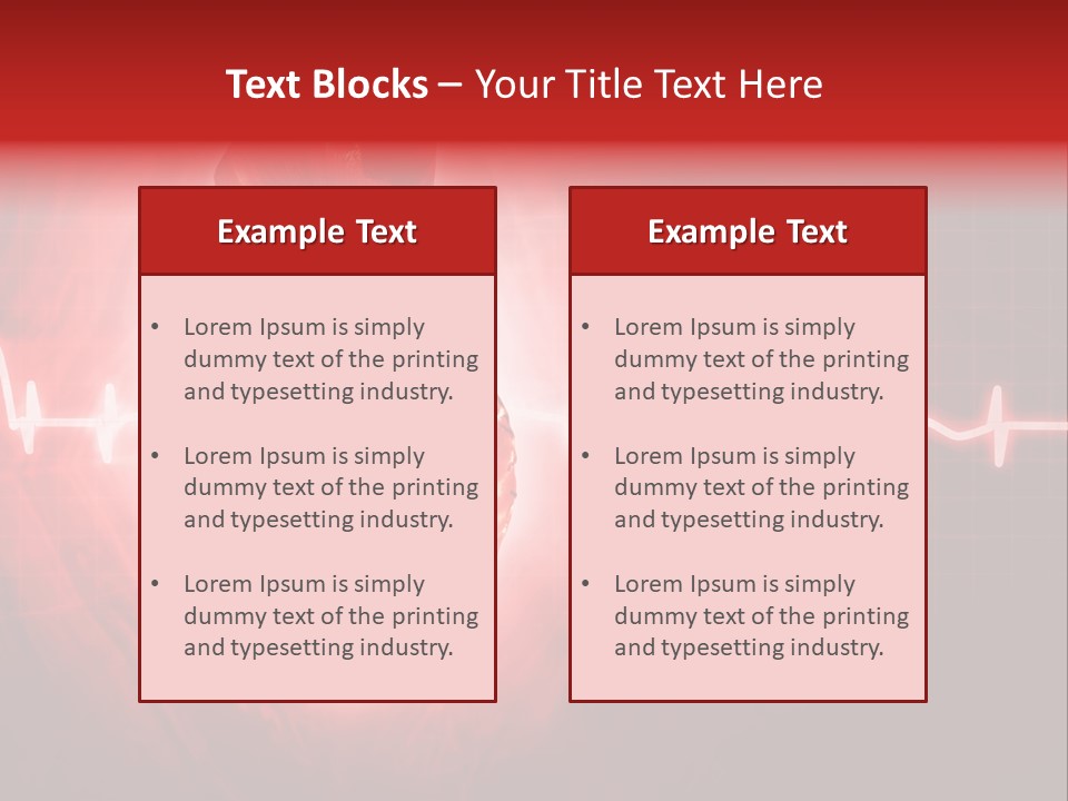 Pulse Medicine Crystal PowerPoint Template