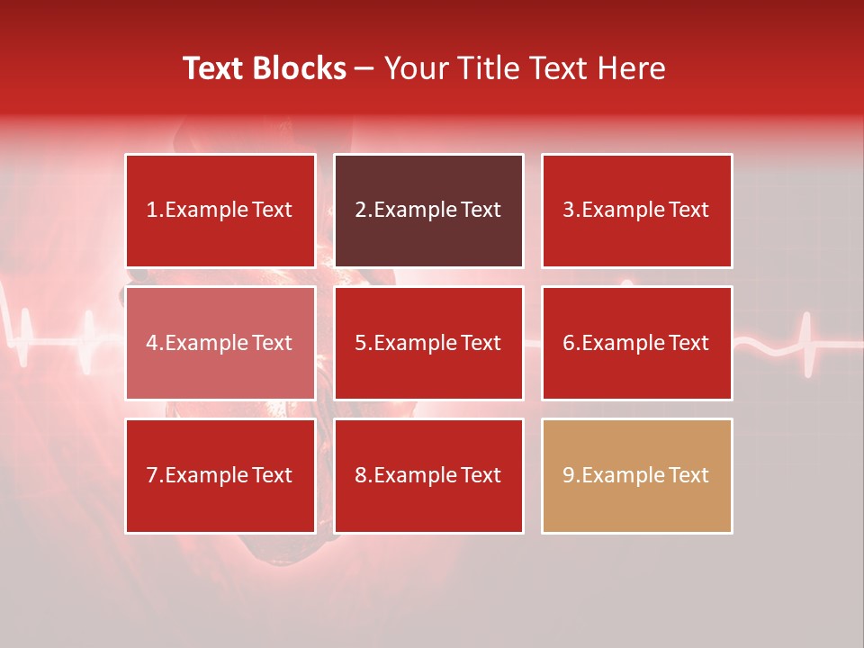 Pulse Medicine Crystal PowerPoint Template