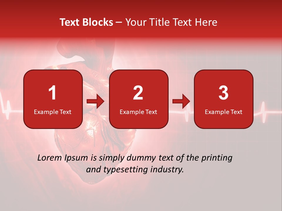 Pulse Medicine Crystal PowerPoint Template