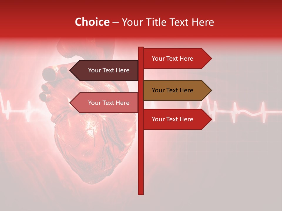 Pulse Medicine Crystal PowerPoint Template