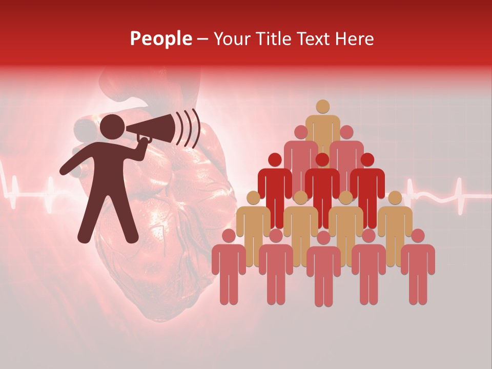 Pulse Medicine Crystal PowerPoint Template