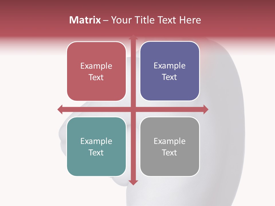 Portrait Human Beautiful PowerPoint Template