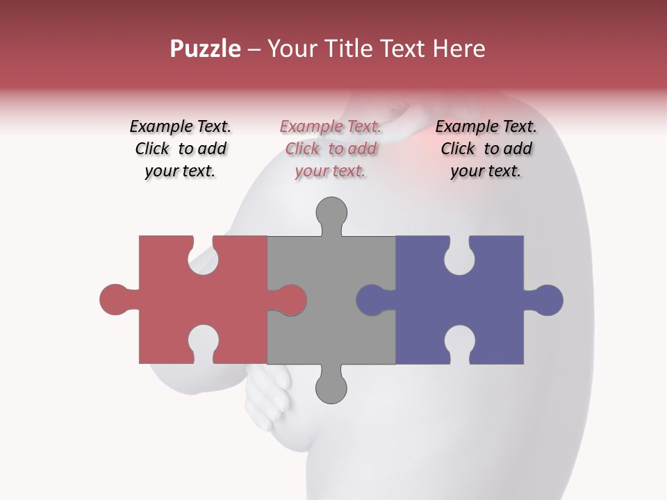 Portrait Human Beautiful PowerPoint Template