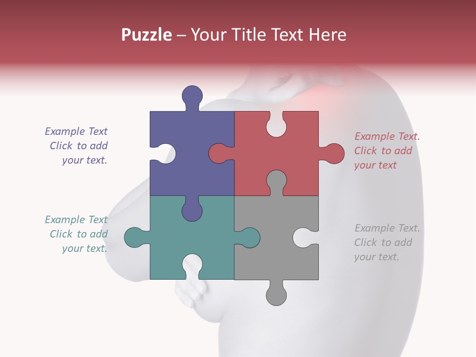 Portrait Human Beautiful PowerPoint Template