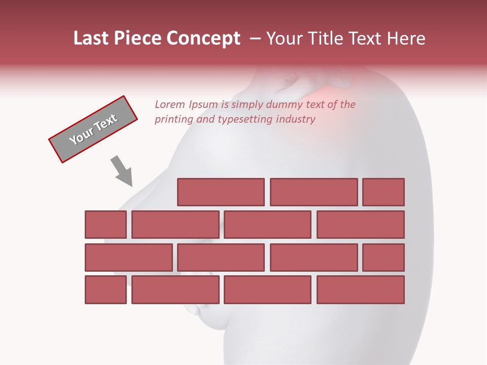 Portrait Human Beautiful PowerPoint Template