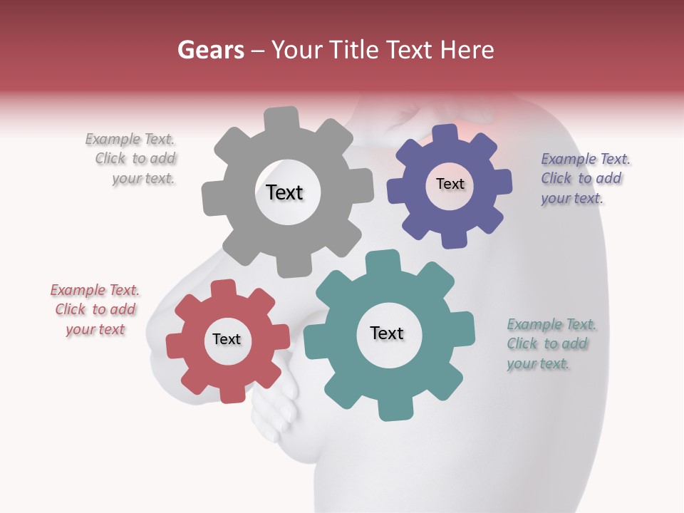 Portrait Human Beautiful PowerPoint Template