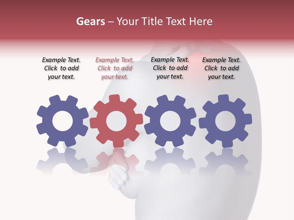 Portrait Human Beautiful PowerPoint Template