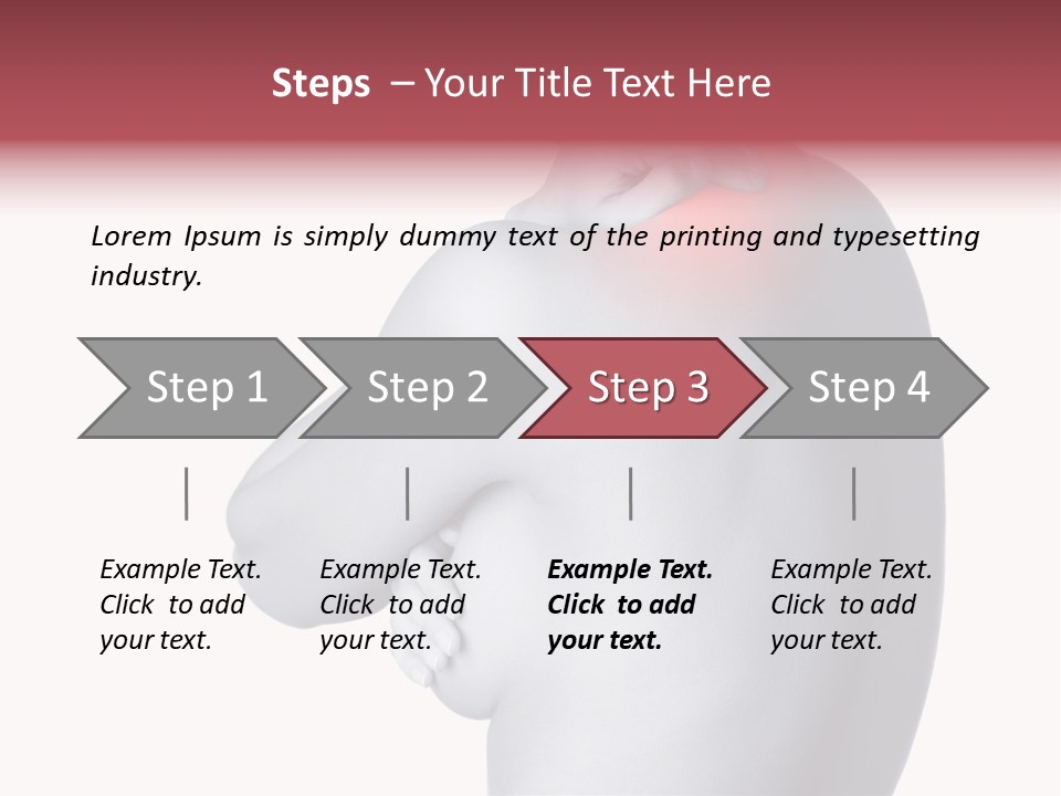 Portrait Human Beautiful PowerPoint Template