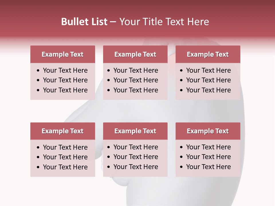 Portrait Human Beautiful PowerPoint Template