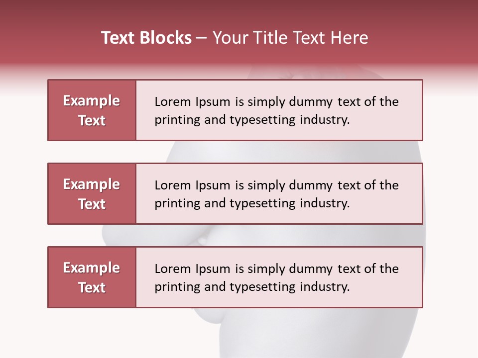 Portrait Human Beautiful PowerPoint Template