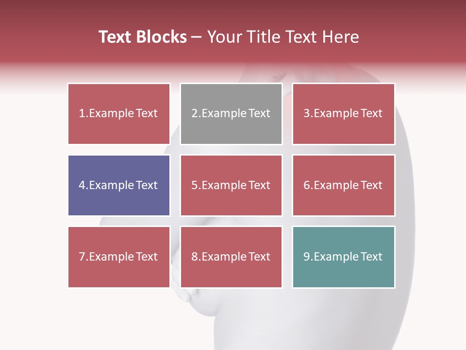 Portrait Human Beautiful PowerPoint Template