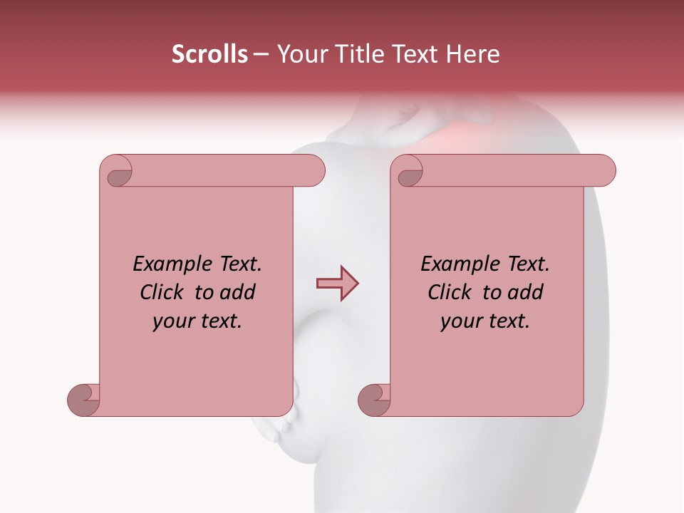 Portrait Human Beautiful PowerPoint Template
