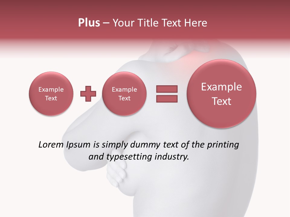 Portrait Human Beautiful PowerPoint Template