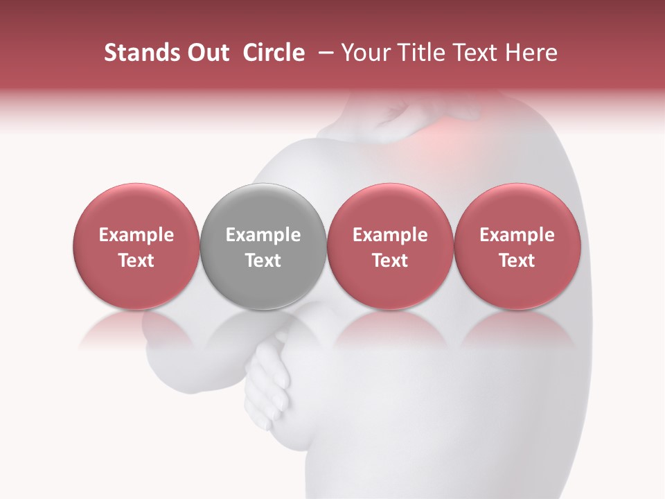 Portrait Human Beautiful PowerPoint Template