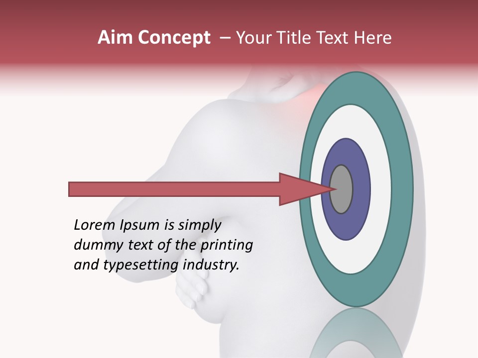 Portrait Human Beautiful PowerPoint Template