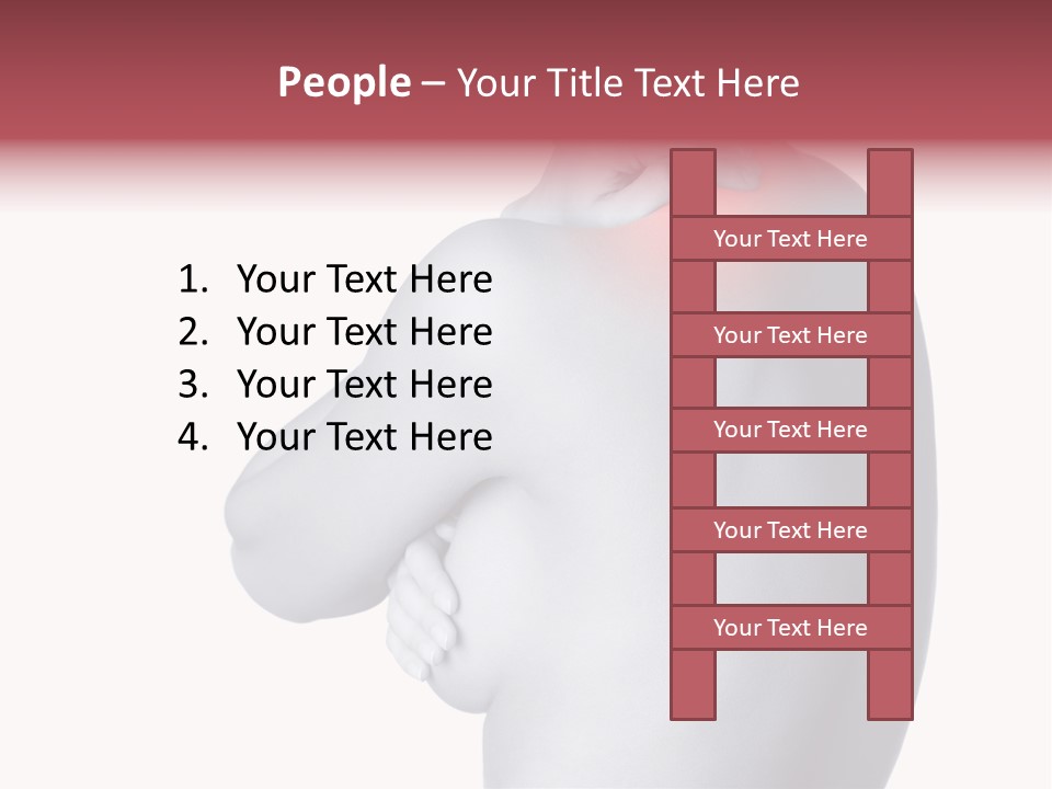 Portrait Human Beautiful PowerPoint Template