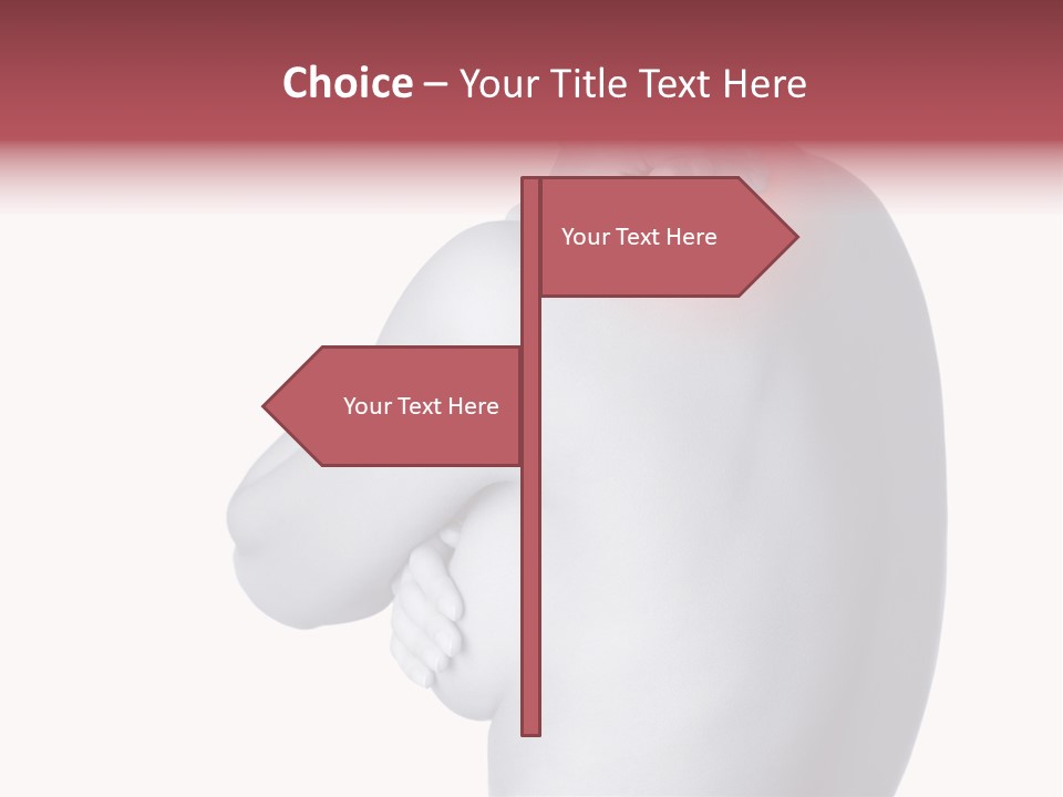 Portrait Human Beautiful PowerPoint Template